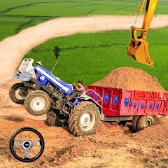 Cargo Tractor Trolley Game 22