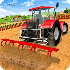 Real Tractor Farming Drive 3D