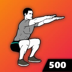 500 Squats: Home Workout