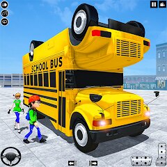 City School Bus Driving Sim:3D