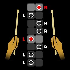 Drum rudiments trainer