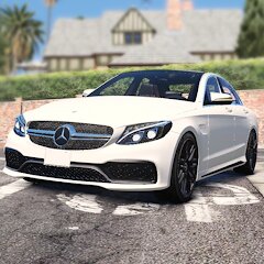 Real Car Parking Benz C63s AMG