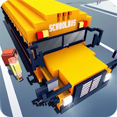 School Bus Simulator: Blocky W