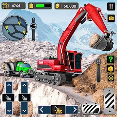 Snow Offroad Construction Game